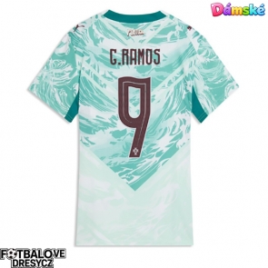 Portugalsko Goncalo Ramos #9 Dámské Venkovní Dres MS 2026 Krátký Rukáv